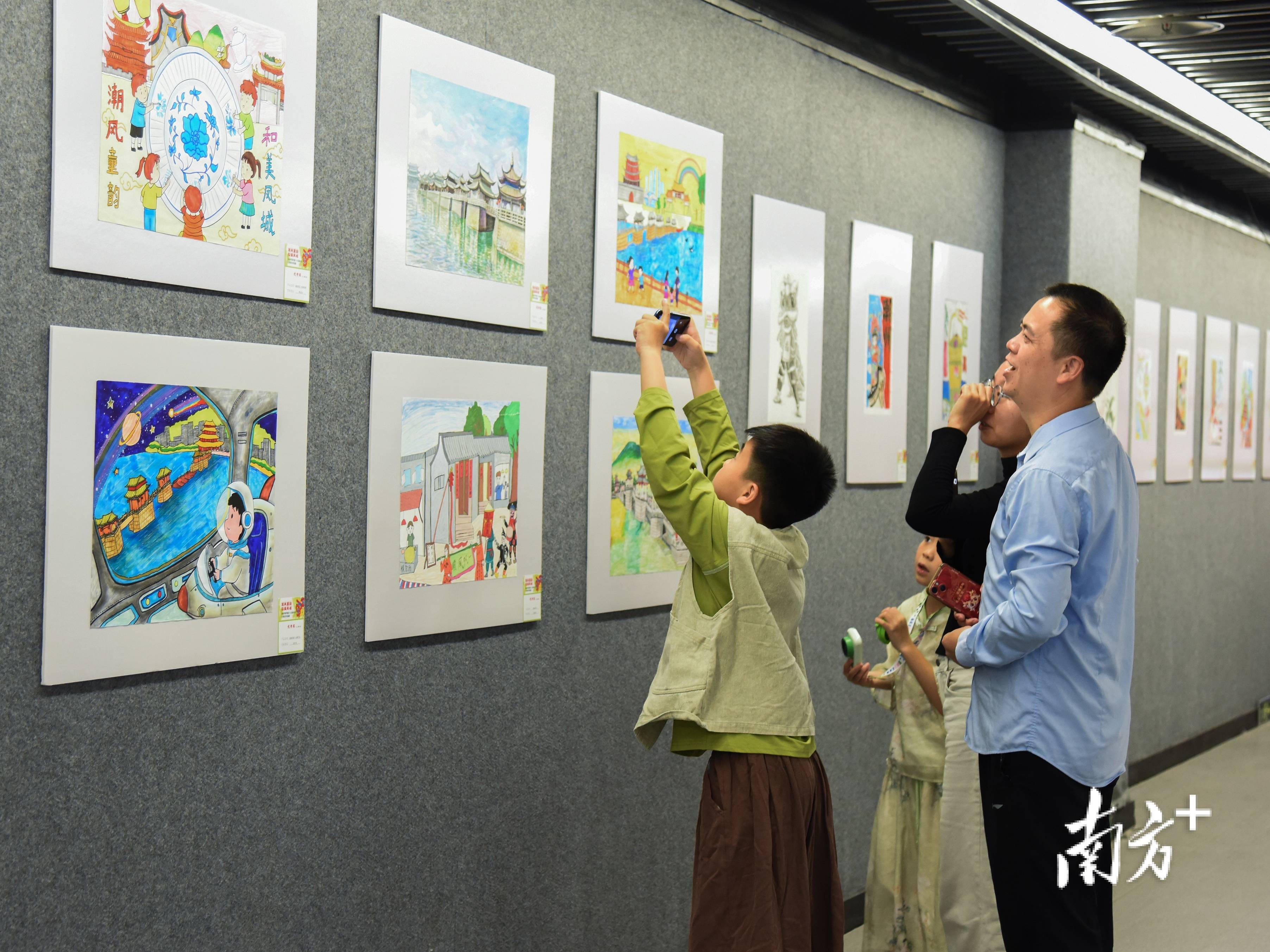 平均年龄不到14岁！这场画展，看少儿笔下的潮州有多惊艳